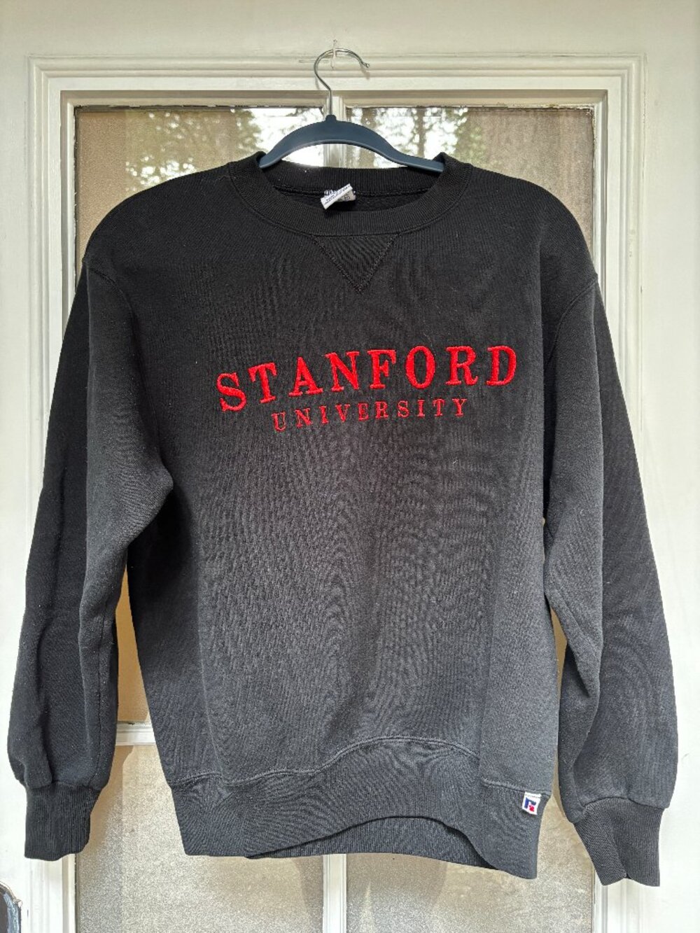 Vintage Stanford University Embroidered Sweatshirt – Russell Athletic – Size M